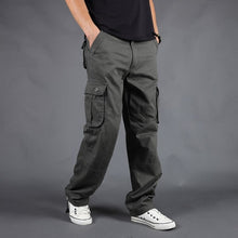 Load image into Gallery viewer, Holyrising Men's Cargo Pants Casual Cotton Trousers Multi Pocket Military Style Tactical Pants Male Camo 90% cotton Pant 18671