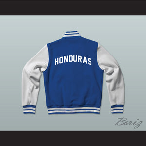 Honduras Varsity Letterman Jacket-Style Sweatshirt
