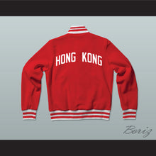 Load image into Gallery viewer, Hong Kong Varsity Letterman Jacket-Style Sweatshirt