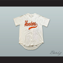 Load image into Gallery viewer, Hooters White Button Down Baseball Jersey