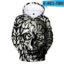 Load image into Gallery viewer, Hot Skull 3D Hoodies Skull Hoodie Men Women Sweatshirts Hipster Hip Hop Skull Sportswear Tracksuits