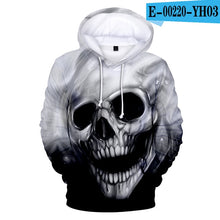 Load image into Gallery viewer, Hot Skull 3D Hoodies Skull Hoodie Men Women Sweatshirts Hipster Hip Hop Skull Sportswear Tracksuits