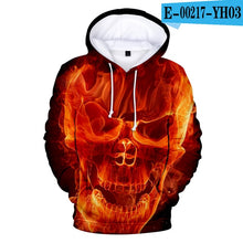 Load image into Gallery viewer, Hot Skull 3D Hoodies Skull Hoodie Men Women Sweatshirts Hipster Hip Hop Skull Sportswear Tracksuits