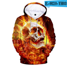 Load image into Gallery viewer, Hot Skull 3D Hoodies Skull Hoodie Men Women Sweatshirts Hipster Hip Hop Skull Sportswear Tracksuits
