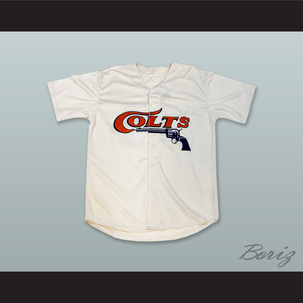 Houston Colt 45s White Button Down Baseball Jersey