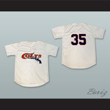 Load image into Gallery viewer, Houston Colt 45s White Button Down Baseball Jersey