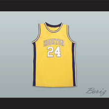 Load image into Gallery viewer, Houston Mavericks 24 Yellow Basketball Jersey