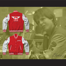 Load image into Gallery viewer, Huey Hewitt 2 Hamilton Mustangs Varsity Letterman Jacket-Style Sweatshirt