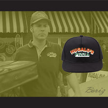 Load image into Gallery viewer, Ricky Bobby Hugalo&#39;s Pizza Logo 1 Black Baseball Hat