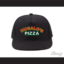 Load image into Gallery viewer, Ricky Bobby Hugalo&#39;s Pizza Logo 2 Black Baseball Hat