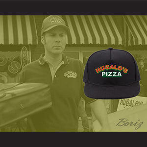 Ricky Bobby Hugalo's Pizza Logo 2 Black Baseball Hat