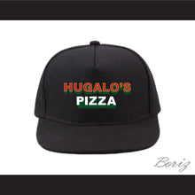 Load image into Gallery viewer, Ricky Bobby Hugalo&#39;s Pizza Logo 3 Black Baseball Hat