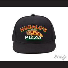 Load image into Gallery viewer, Ricky Bobby Hugalo&#39;s Pizza Logo 4 Black Baseball Hat