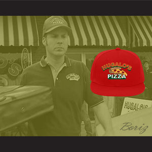 Ricky Bobby Hugalo's Pizza Logo 4 Red Baseball Hat