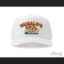 Load image into Gallery viewer, Ricky Bobby Hugalo&#39;s Pizza Logo 4 White Baseball Hat