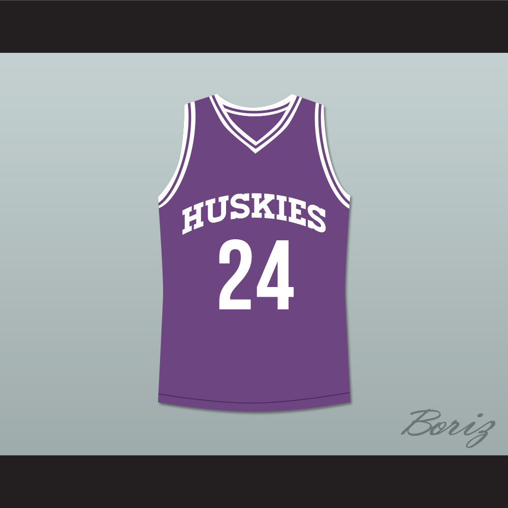 Antoine Tyler 24 Huskies Purple Basketball Jersey The 6th Man