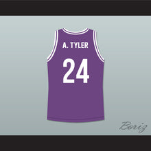 Load image into Gallery viewer, Antoine Tyler 24 Huskies Purple Basketball Jersey The 6th Man