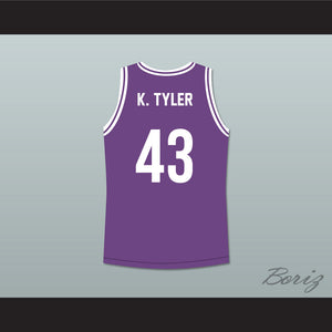 Marlon Wayans Kenny Tyler 43 Huskies Purple Basketball Jersey The 6th Man