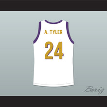 Load image into Gallery viewer, Kadeem Hardison Antoine Tyler 24 Huskies White Basketball Jersey The 6th Man