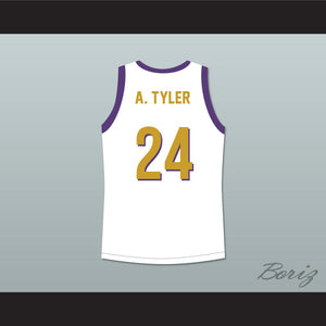 Kadeem Hardison Antoine Tyler 24 Huskies White Basketball Jersey The 6th Man