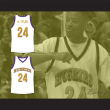 Load image into Gallery viewer, Kadeem Hardison Antoine Tyler 24 Huskies White Basketball Jersey The 6th Man