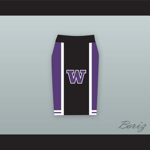 Antoine Tyler 24 Huskies Purple Basketball Shorts