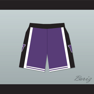 The 6th Man Huskies Purple Basketball Shorts