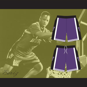 The 6th Man Huskies Purple Basketball Shorts