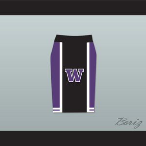 The 6th Man Huskies Purple Basketball Shorts