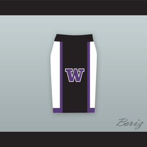 Antoine Tyler 24 Huskies White Basketball Shorts