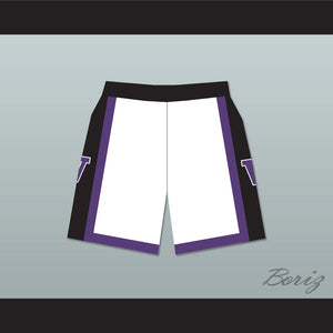 The 6th Man Huskies White Basketball Shorts