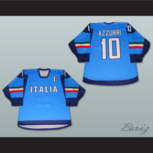 Load image into Gallery viewer, Italia Team Light Blue Hockey Jersey