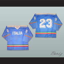 Load image into Gallery viewer, Italia 23 Light Blue Hockey Jersey