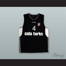Load image into Gallery viewer, Allen Iverson 4 Cola Turka Black Basketball Jersey