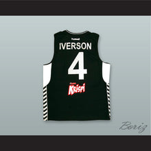 Load image into Gallery viewer, Allen Iverson 4 Cola Turka Black Basketball Jersey