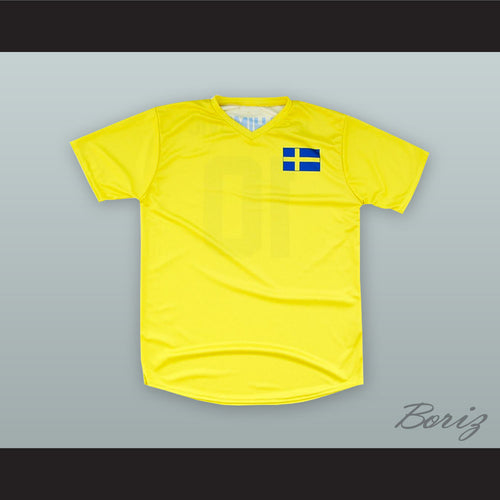 Ibrahimovic 10 Sweden Soccer Jersey