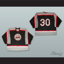 Load image into Gallery viewer, Ice Pirates 30 Black Hockey Jersey