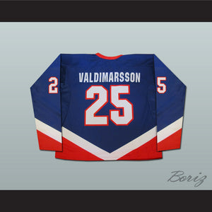 Team Iceland Blue Hockey Jersey