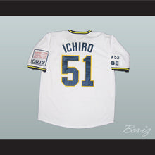 Load image into Gallery viewer, Ichiro Suzuki 51 Blue Wave Baseball Jersey