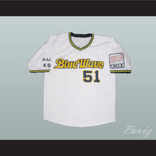Load image into Gallery viewer, Ichiro Suzuki 51 Blue Wave Baseball Jersey