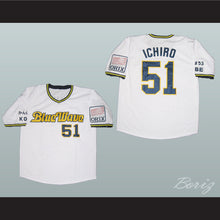 Load image into Gallery viewer, Ichiro Suzuki 51 Blue Wave Baseball Jersey