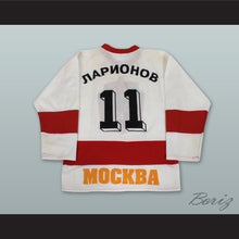 Load image into Gallery viewer, Igor Larionov 11 CSKA Moscow White Hockey Jersey