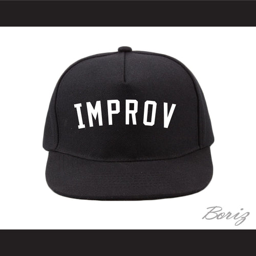 Improv Black Baseball Hat