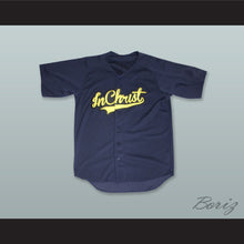Load image into Gallery viewer, InChrist 90 Navy Blue Baseball Jersey