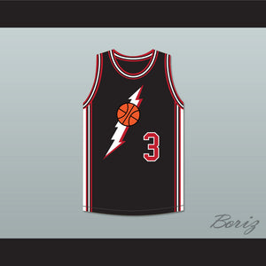 Marion Hill 3 Black Basketball Jersey In the House
