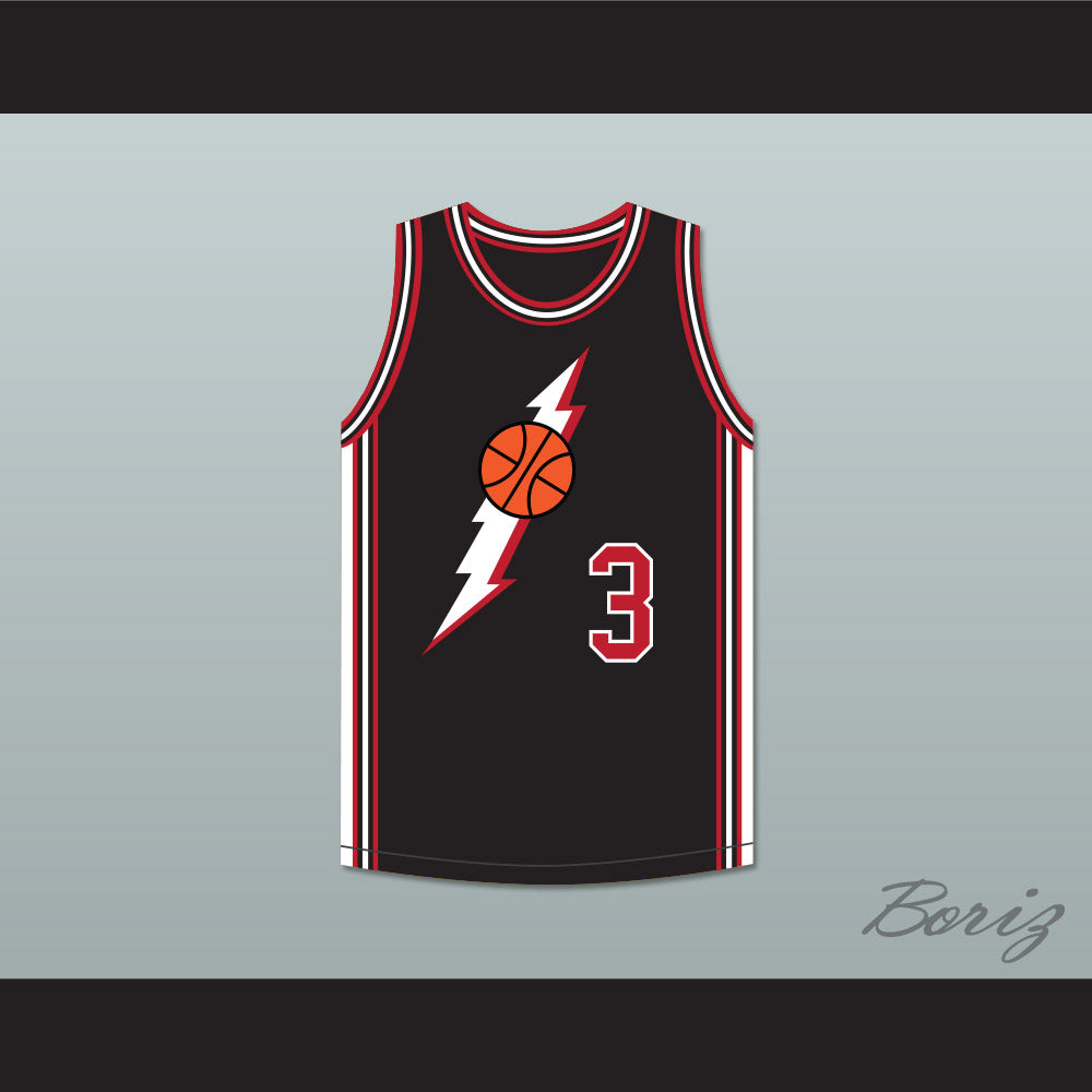 Marion Hill 3 Black Basketball Jersey In the House
