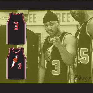 LL Cool J Marion Hill 3 Black Basketball Jersey In the House