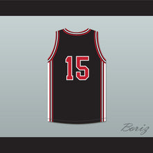 Load image into Gallery viewer, James Worthy Larry 15 Black Basketball Jersey In the House