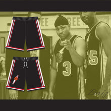 Load image into Gallery viewer, In The House Black Basketball Shorts