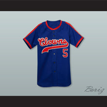 Load image into Gallery viewer, Indianapolis Clowns 5 Negro League Blue Baseball Jersey